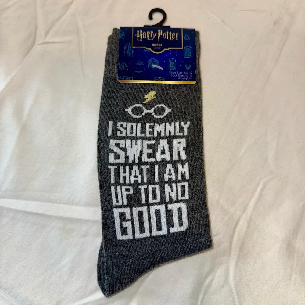 Harry Potter Lovers & Fans Adult Socks 3-Pack Great Christmas Gift‎ Unisex NWT